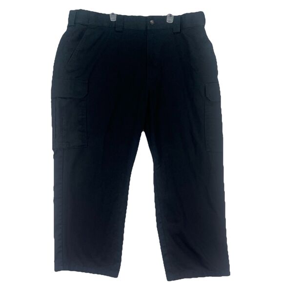 5.11 Tactical Pants Mens 42x26 Black Taclite Pro Ripstop Utility Field Hiking - Picture 1 of 7